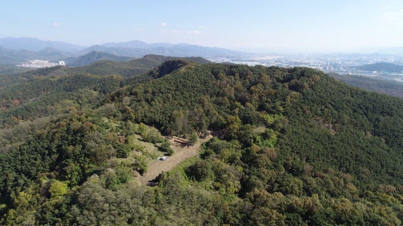 대구 팔거산성 전경 (출처=연합뉴스)