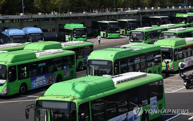 서울 시내버스 노사, 오늘 막판 임금협상 (출처=연합뉴스)