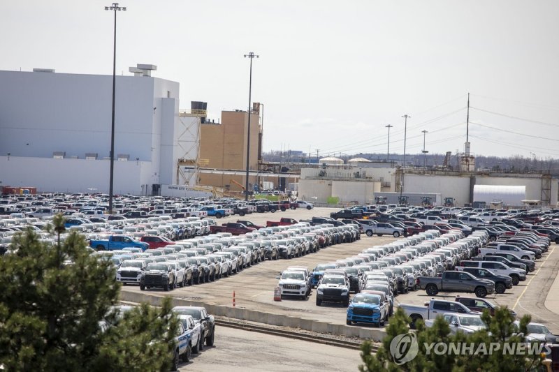 미국의 스텔란티스 자동차 공장 (출처=연합뉴스)