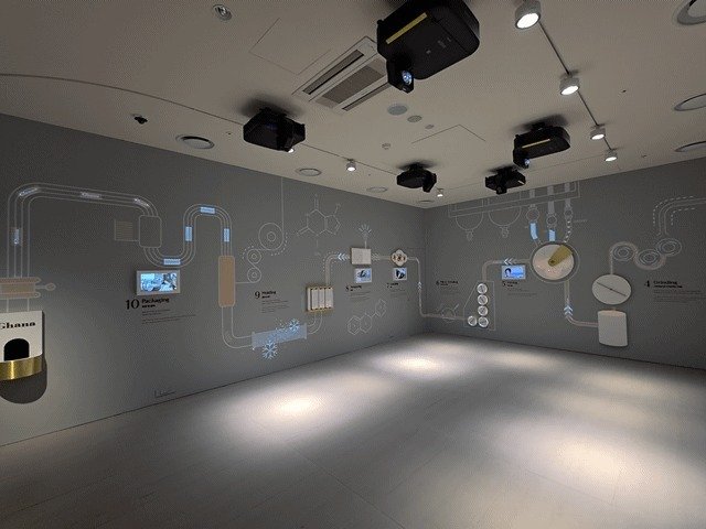 가나초콜릿 출시 50주년을 맞아 특별전시회 아뜰리에 가나를 진행한다. 롯데웰푸드는 29일 미디어 사전 공개 행사를 진행했다. ⓒ News1 이형진 기자