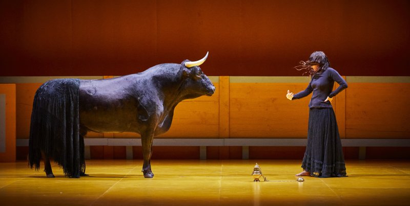 안헬리카 리델의 '사랑의 죽음. 피비린내가 눈에서 떠나지 않아. 후안 벨몬테' (사진=국립극장 제공) *재판매 및 DB 금지