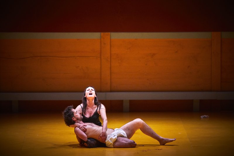 안헬리카 리델의 '사랑의 죽음. 피비린내가 눈에서 떠나지 않아. 후안 벨몬테' (사진=국립극장 제공) *재판매 및 DB 금지