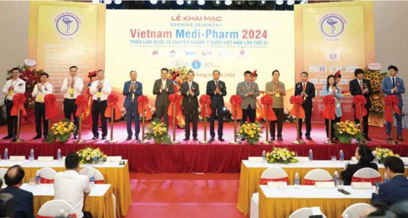 2024년 베트남 MediPharm 전시회 모습. 뉴시스