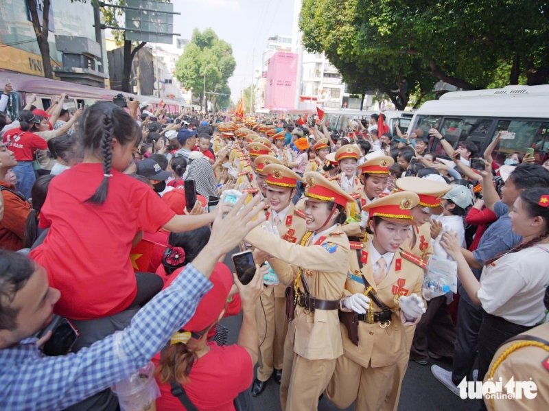 베트남전 종전·통일 50주년 퍼레이드 (출처=연합뉴스)