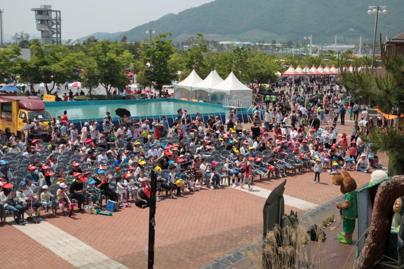 렛츠런파크 부산경남 어린이날 행사 모습. 한국마사회 제공
