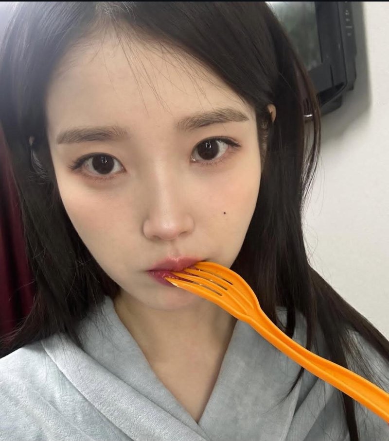 아이유, 봄처럼 상큼한 미소…레트로 감성