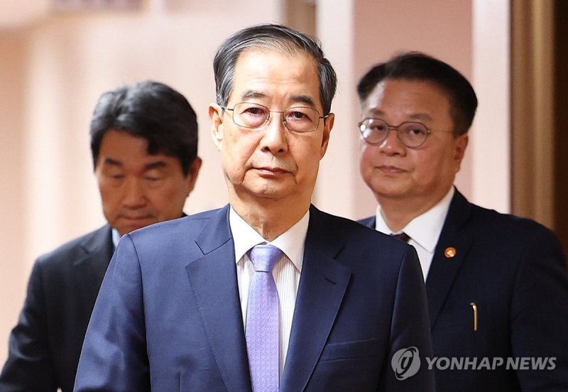 한덕수 대통령 권한대행 (출처=연합뉴스)
