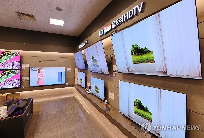 글로벌 TV 출하량은 (출처=연합뉴스)