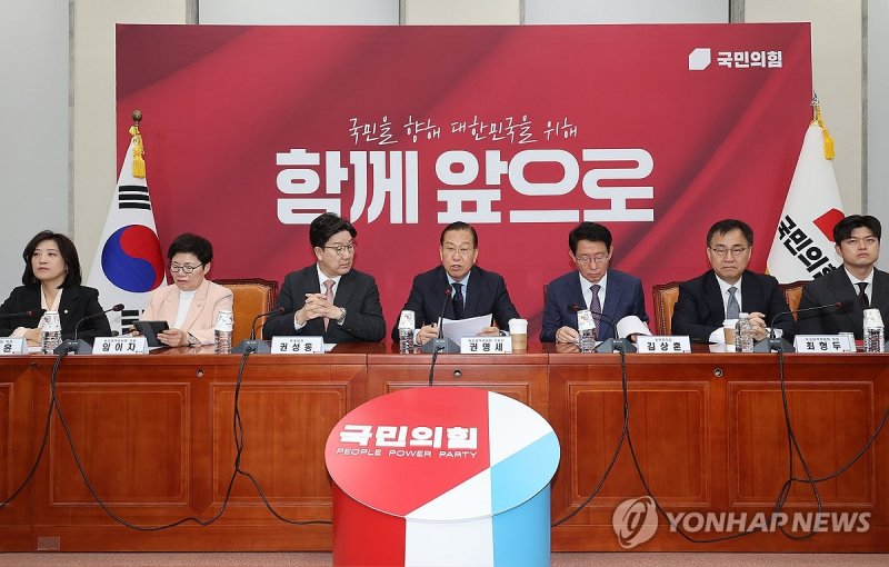 발언하는 권영세 비상대책위원장 (출처=연합뉴스)