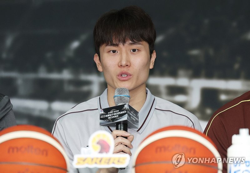 출사표 던지는 양준석 (출처=연합뉴스)
