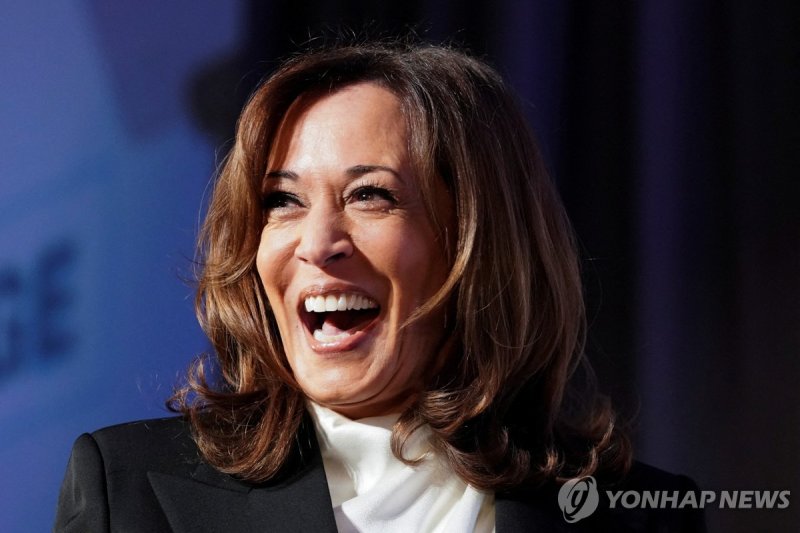 연설하는 카멀라 해리스 전 미국 부통령 (출처=연합뉴스)