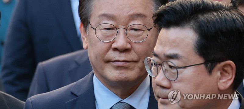 이재명 대표 '선거법 위반' 1심 유죄 (출처=연합뉴스)