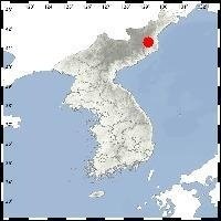 북한 함경북도 길주 북북서쪽 38㎞ 지역서 2.3 규모 지진