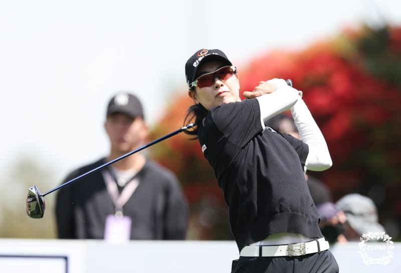 KLPGA 챔피언십 타이틀 방어를 포기한 이정민. (KLPGT 제공)