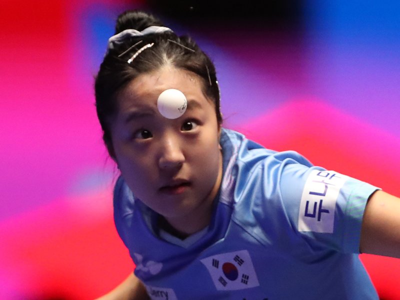여자탁구 국가대표 신유빈. 2024.2.17/뉴스1 ⓒ News1 윤일지 기자