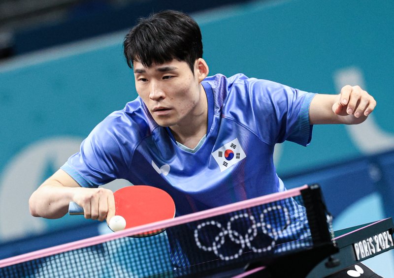 대한민국 탁구 대표팀 장우진 . 2024.7.28/뉴스1 ⓒ News1 박정호 기자