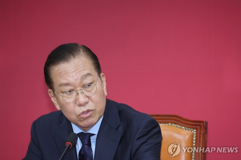 권영세 비상대책위원장, 파기환송 관련 기자회견 (출처=연합뉴스)