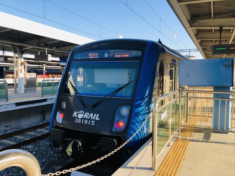 [부산=뉴시스] 동해선 광역전철 전동차. (사진=뉴시스 DB) photo@newsis.com