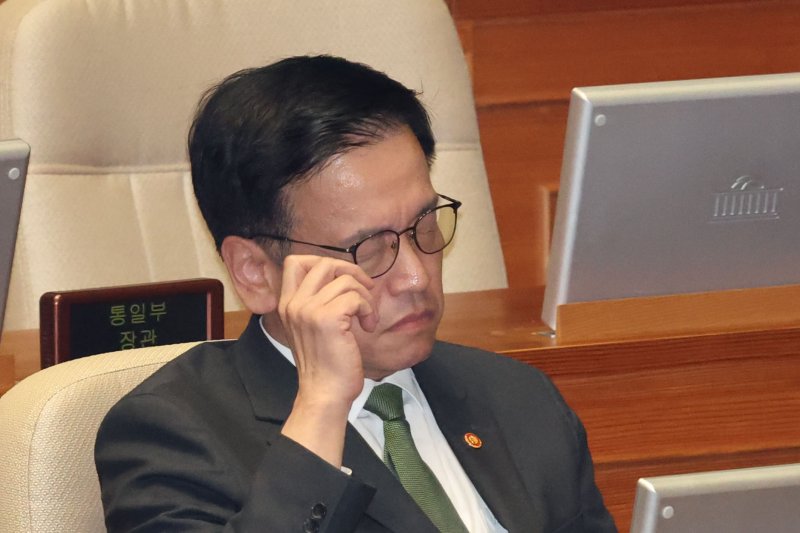 [서울=뉴시스] 권창회 기자 = 1일 서울 여의도 국회에서 열린 제424회 국회(임시회) 제7차 본회의에서 최상목 경제부총리 겸 기획재정부 장관이 참석해 자리하고 있다. 2025.05.01. kch0523@newsis.com