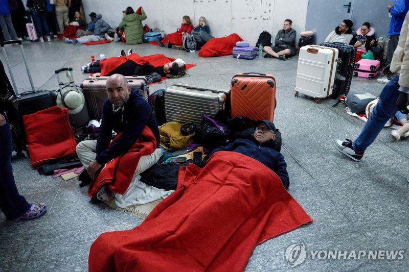 스페인 대정전 (출처=연합뉴스)