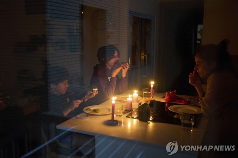 스페인 대정전 (출처=연합뉴스)