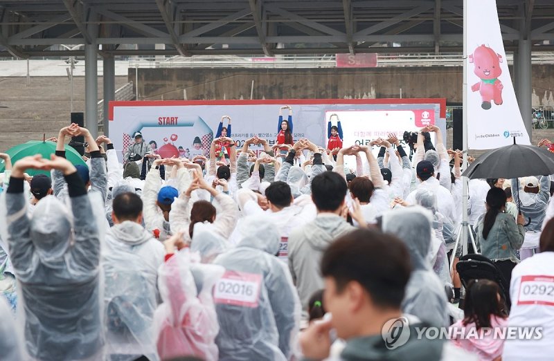 '2024 국제어린이마라톤' 모습 (출처=연합뉴스)