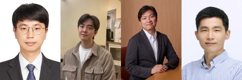 (왼쪽부터) 김혁진 박사(공동 제1저자), 이용혁 박사(공동 제1저자), 알로이시우스 순 교수(공동 교신저자), 장영준 교수(공동 교신저자). (사진=서울시립대 제공) *재판매 및 DB 금지