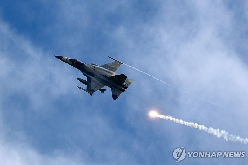 대만 IDF 전투기 훈련 자료사진 (출처=연합뉴스)