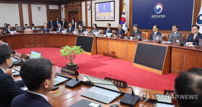 이주호 권한대행 주재 임시 국무회의 (출처=연합뉴스)