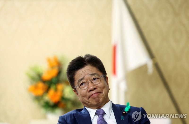 가토 가쓰노부 일본 재무상 (출처=연합뉴스)