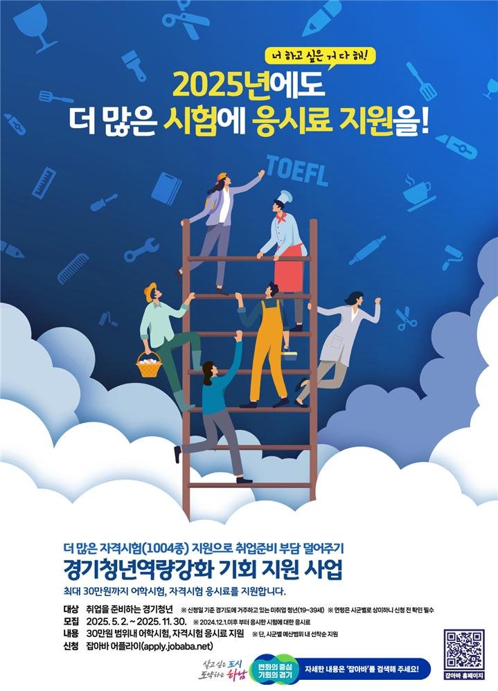 경기청년 역량강화 기회지원 사업 안내. (사진=하남시 제공) photo@newsis.com *재판매 및 DB 금지