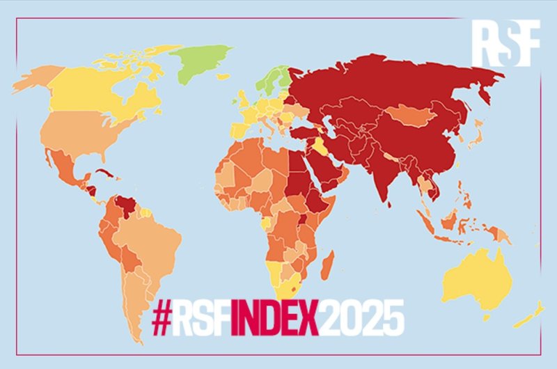 [서울=뉴시스] 국경없는샌즈카지노회(RSF)가 2일(현지 시간) 발간한 '2025 세계 언론 자유 지수 보고서'. (사진=RSF 웹사이트 갈무리) 2025.05.02. *재판매 및 DB 금지