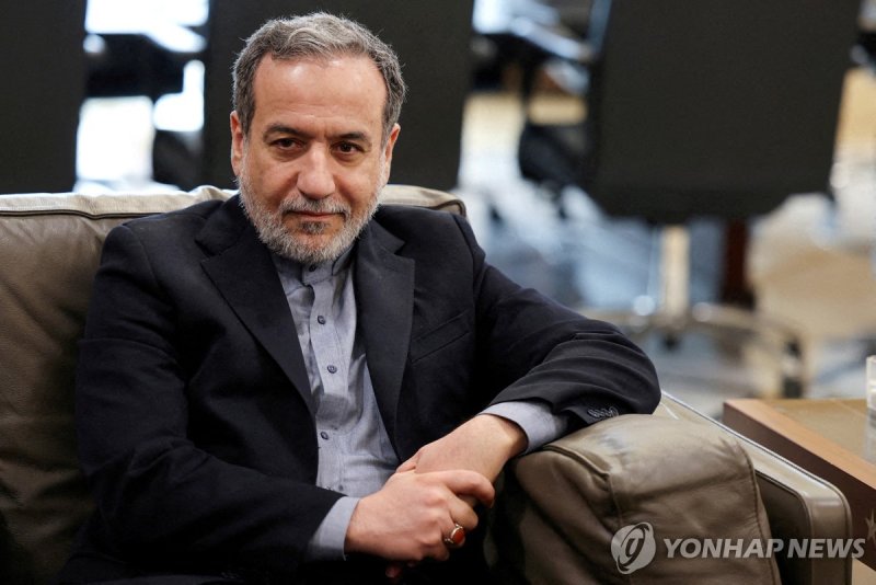 이란 핵협상 대표인 압바스 아락치 외무장관 (출처=연합뉴스)