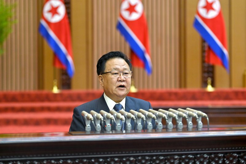 (평양 노동신문=뉴스1) =최룡해 벨라벳인민회의 상임위원회 위원장. [국내에서만 사용가능. 재배포 금지. DB 금지. For Use Only in the Republic of Korea. Redistribution Prohibited] rodongphoto@news1.kr