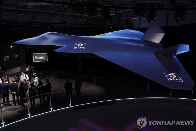 차세대 전투기 모형 (출처=연합뉴스)