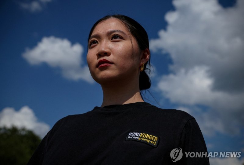 미국으로 도피한 홍콩 민주화 운동가 애나 궉 (출처=연합뉴스)
