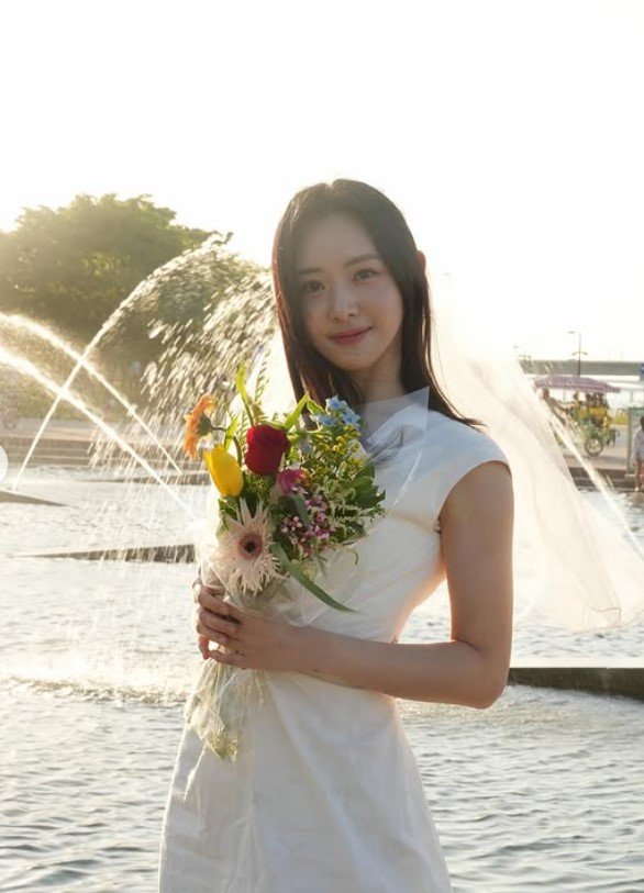 '배성재♥' 김다영, 한강서 브라이덜 샤워 "영락 없는 신부"