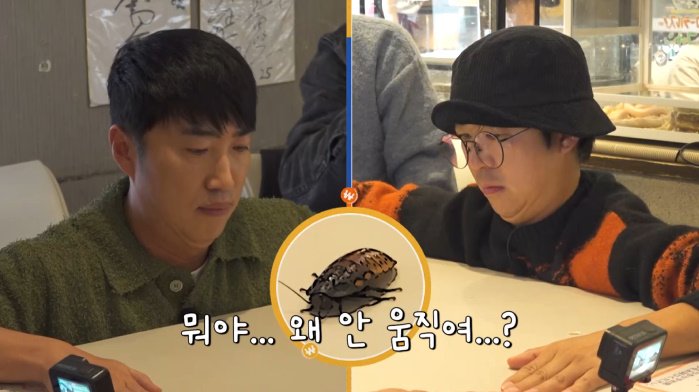 '바퀴벌레 먹방' 감행…장동민·홍인규 중 누구?