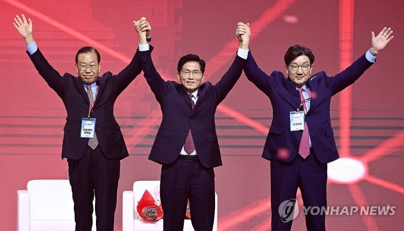 김문수, 국민의힘 대선후보 선출 (출처=연합뉴스)