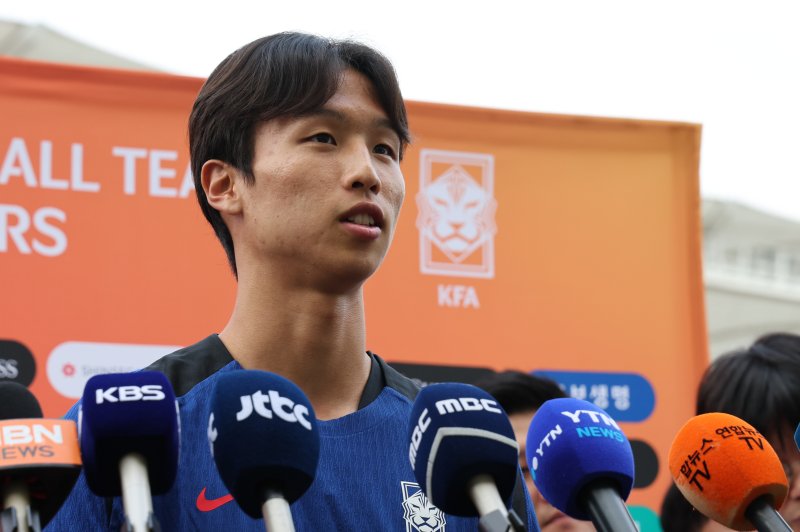 대한민국 축구 국가대표팀 엄지성/뉴스1 ⓒ News1 이동해 기자