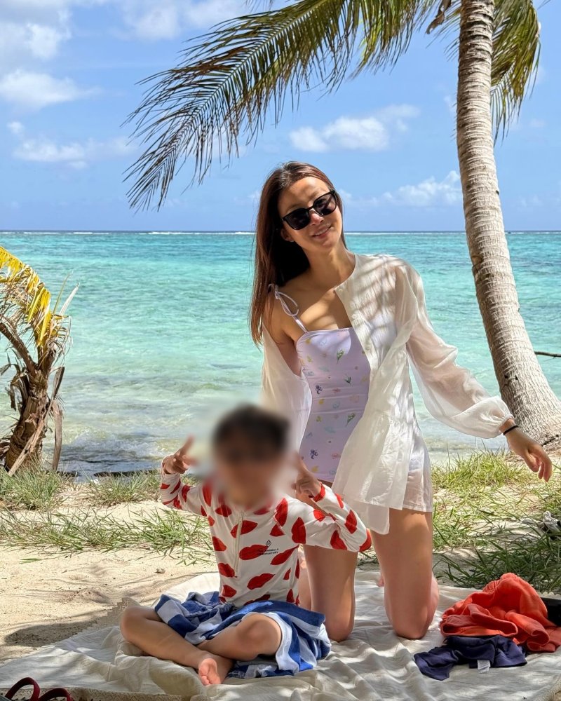 '이혼' 이시영, 수영복 입고 사이판서 환한 미소 "너무 행복" [N샷]