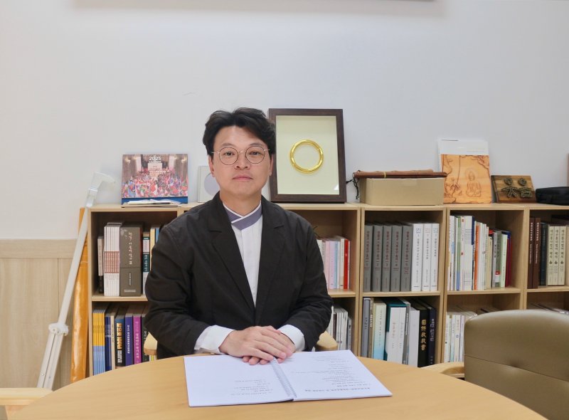 [서울=뉴시스] 원불교 교정원 문화사회부 차장 박대성 교무 (사진=원불교 제공) 2025.05.02. photo@newsis.com *재판매 및 DB 금지