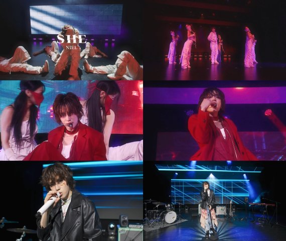 니엘, 'SHE' 스페셜 무대 최초