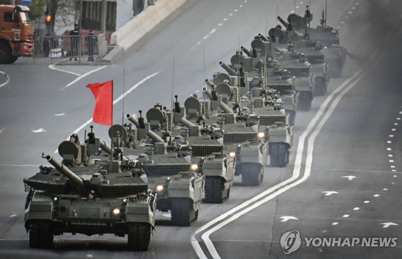 러시아군 탱크 (출처=연합뉴스)