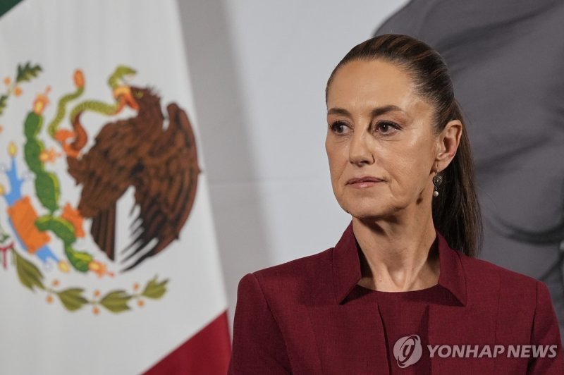 클라우디아 셰인바움 멕시코 대통령 (출처=연합뉴스)