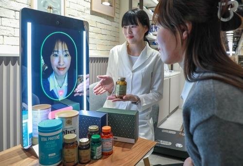 현대백화점 목동점의 '네슬레 헬스사이언스 스토어' (출처=연합뉴스)