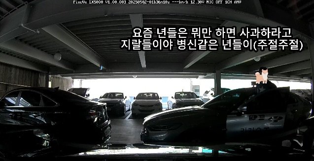 차 막아놓고 사과는커녕 택시기사 황당한 막말