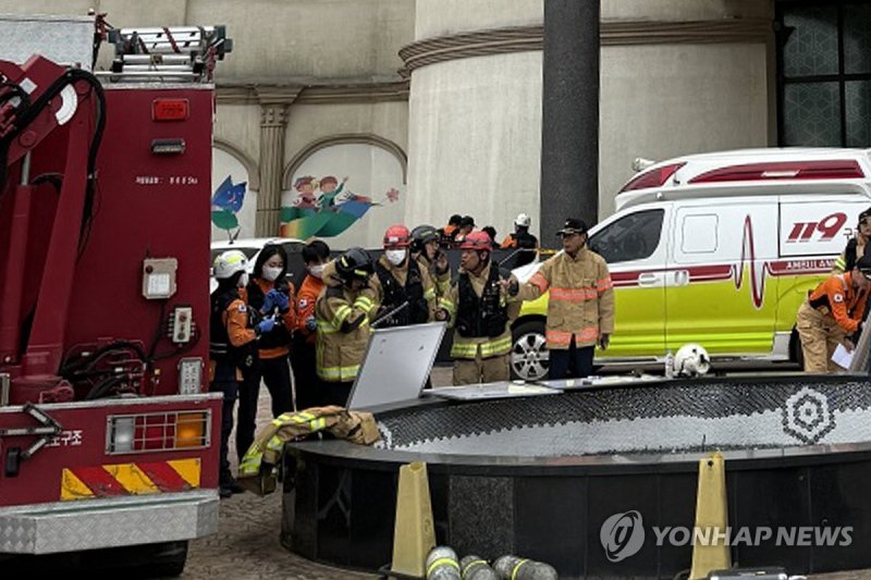 일산화탄소 추정 가스중독…완도 리조트 손님 14명 경상 (출처=연합뉴스)