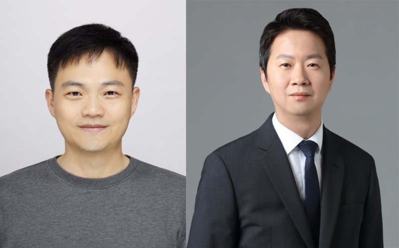 김동진 팀장(왼쪽), 성창경 상무.