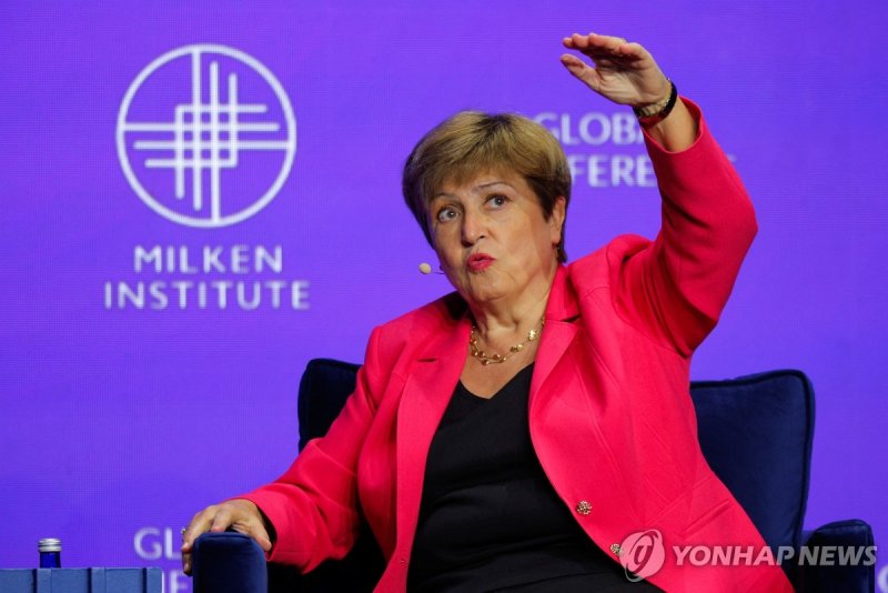 크리스탈리나 게오르기에바 국제통화기금(IMF) 총재 (출처=연합뉴스)
